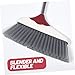 GAROZATION Ergonomic Long Handle Broom and Dustpan Durable Stainless Steel Cleaning Tools for Home Kitchen Office Use Effortless Sweep and Pickup for All Floor Types