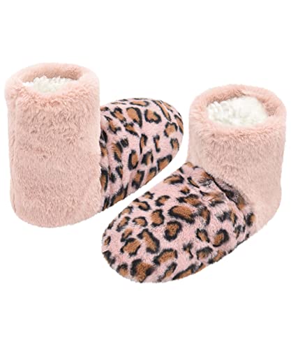 Image of Panda Bros Women's Bootie Slipper Socks, Non-Slip Gripper House Socks