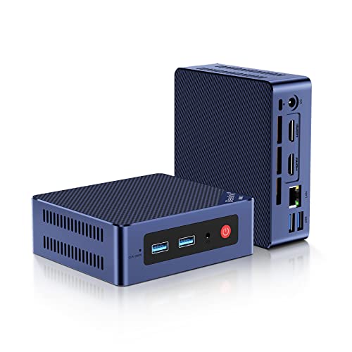 Beelink Mini S12 Mini Pc, 12Th Intel Alder Lake- N95 (Up To 3.4Ghz), 8Gb Ram 256Gb Pcle Ssd Mini Computer, Win 11 Pro Mini Desktop Pc 4K@60Hz, Dual Display, Wifi5, Bt4.2, Usb3.2, Gigabit Lan #TOP14