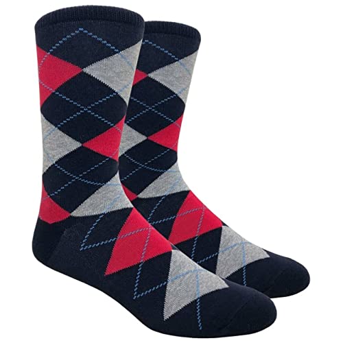 Dweebzilla Argyle Pattern Men's Dress Socks