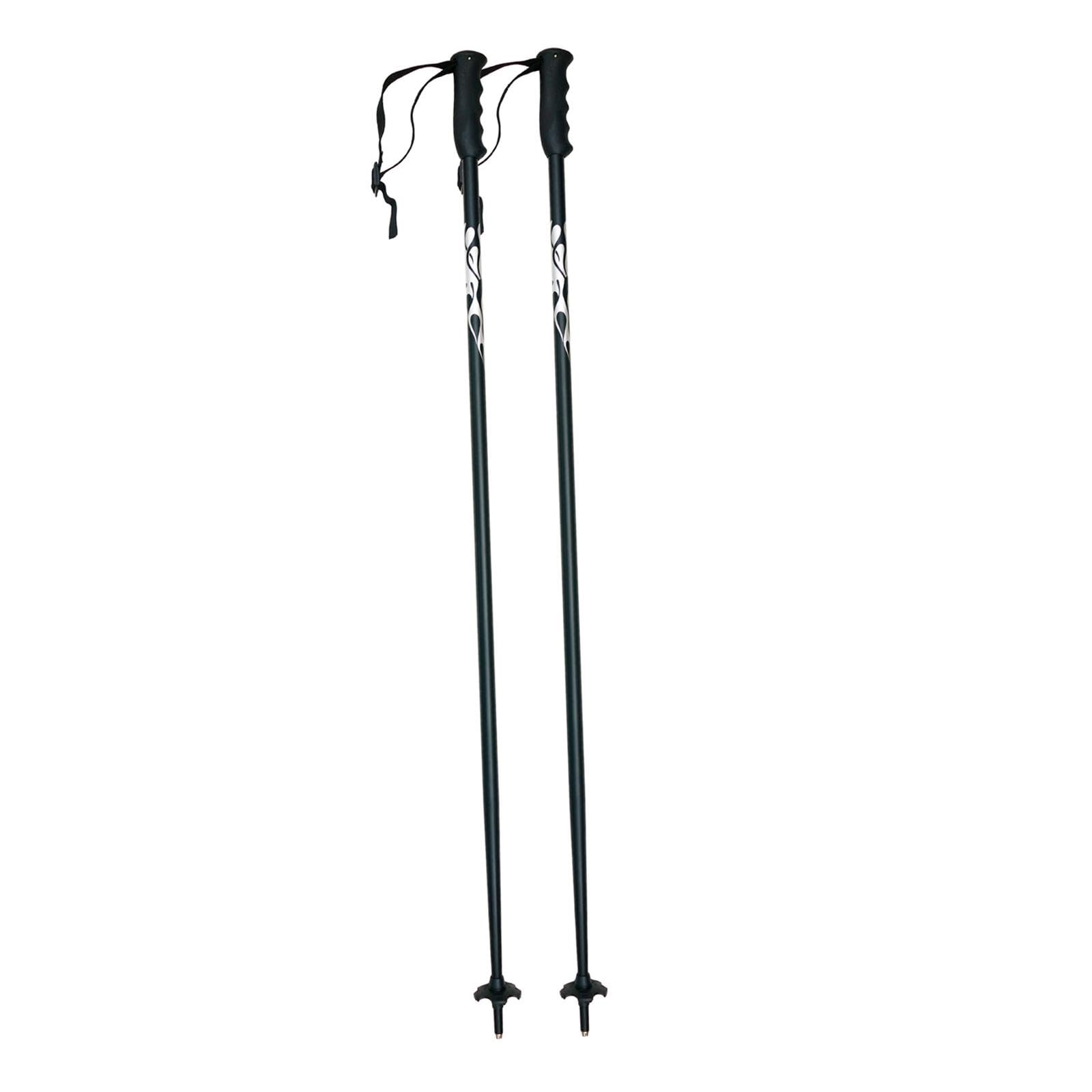Générique Lot de 2 Bâtons de Alliage D'aluminium pour Homme et Femme, Bâtons de Randonnée pour Raquettes, Snowboard, Camping, Escalade en Plein Air