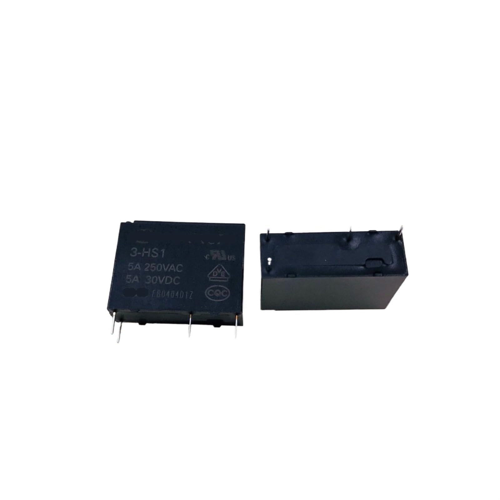 Relais HF46F-012-HS1 commutation stable 250VCA 4 broches - 2