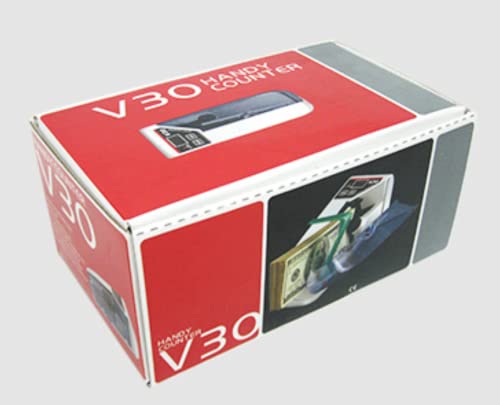 V30 Mini Money Counter Portable Bill Counting Machine, 600Pcs/Min Banknote Paper Multinational Currency Counting #TOP5