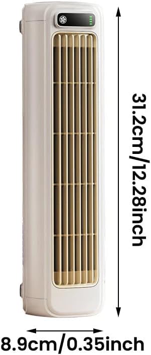 BowLift | AirWave – Portable Rechargeable Air Conditioner with 12-Hour Battery Life(Beige)
