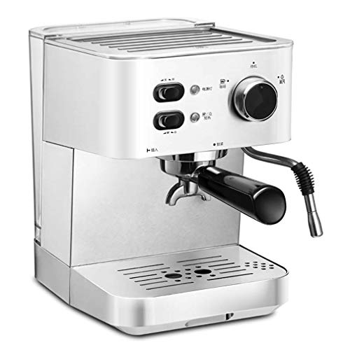 Espresso, Kaffeeautomat schwarz,Kaffeevollautomat mit Milchaufschäumdüse, Direktwahltasten Drehregler, 20 bar, 2-Tassen-Funktion, großer 1,5 l