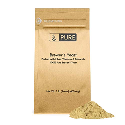 Brewer s Yeast (1 lb) Natural Source of Fiber & Vitamins, Lactation Aid for Breastfeeding Mothers