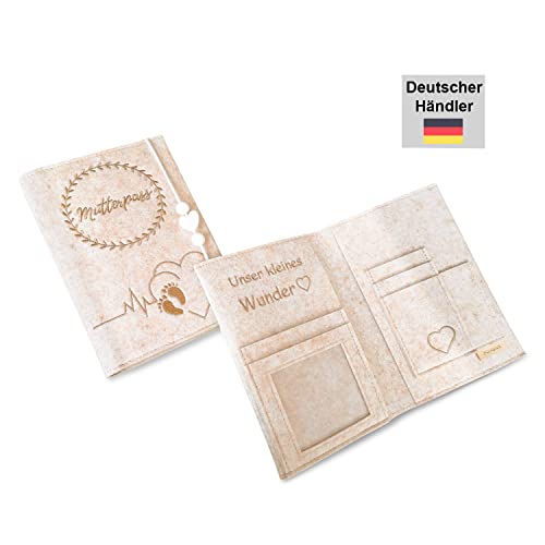 Pundus Felt maternity log in beige - Image 2
