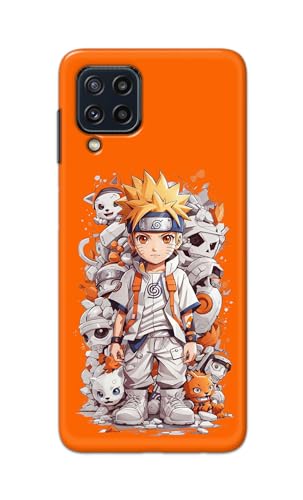 Image of PRINTFIDAA Plastic Printed Hard Back Cover Case For Samsung Galaxy M32 4G | Samsung Galaxy M32 Prime Edition Back Cover (Famous Anime Cartoon Character) -112, Multicolor
