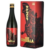 日本酒 人気一 サケ・ゴジラ 純米大吟醸 化粧箱付き 720ml 清酒 人気醸造 日本(福島県) 16度 ギフト GODZILLA