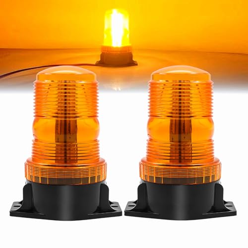 Luces de baliza de seguridad LED estroboscópicas de 10V-80V para tractor y autobús