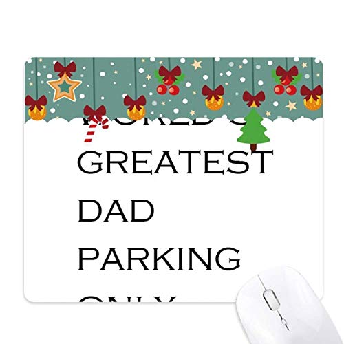 Tapis de souris World Greatest Dad caoutchouc cadeau fête des pères