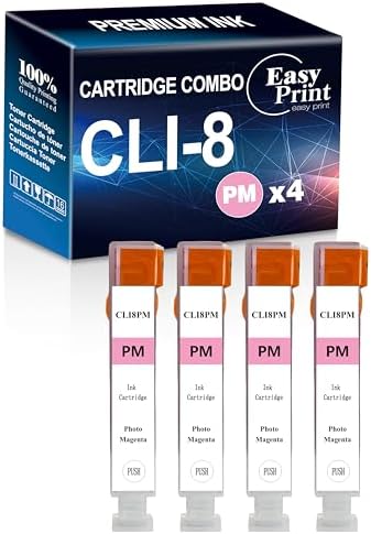 Compatibile Canon CLI 8 Magenta Con Chip - 14,5 ML - Foto 2