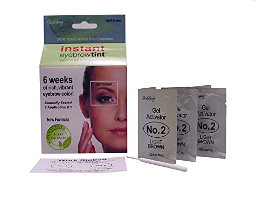 Godefroy instantané sourcils marron clair pour un regard parfait au réveil