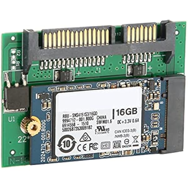 Adapter Konwertera 2 w 1 M.2 Trwała, Przenośna Funkcja Plug and Play do Codziennych Potrzeb Biurowych Akcesoria Komputerowe (16GB)