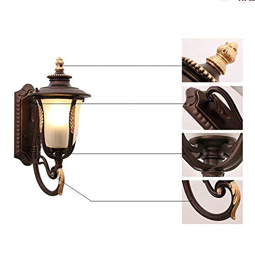 Lumière murale couloirs E27 lampe murale escaliers extérieurs - 5