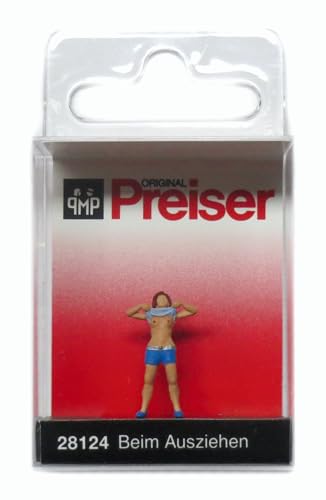 28124 Pedestrian Lady Undressing HO Scale Figure