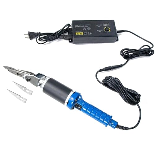 Electric Tufting Scissors 110V Carpet Trimmer with 2 Blades