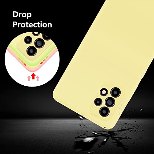 Coque Samsung A52 5G en silicone premium et microfibre douce