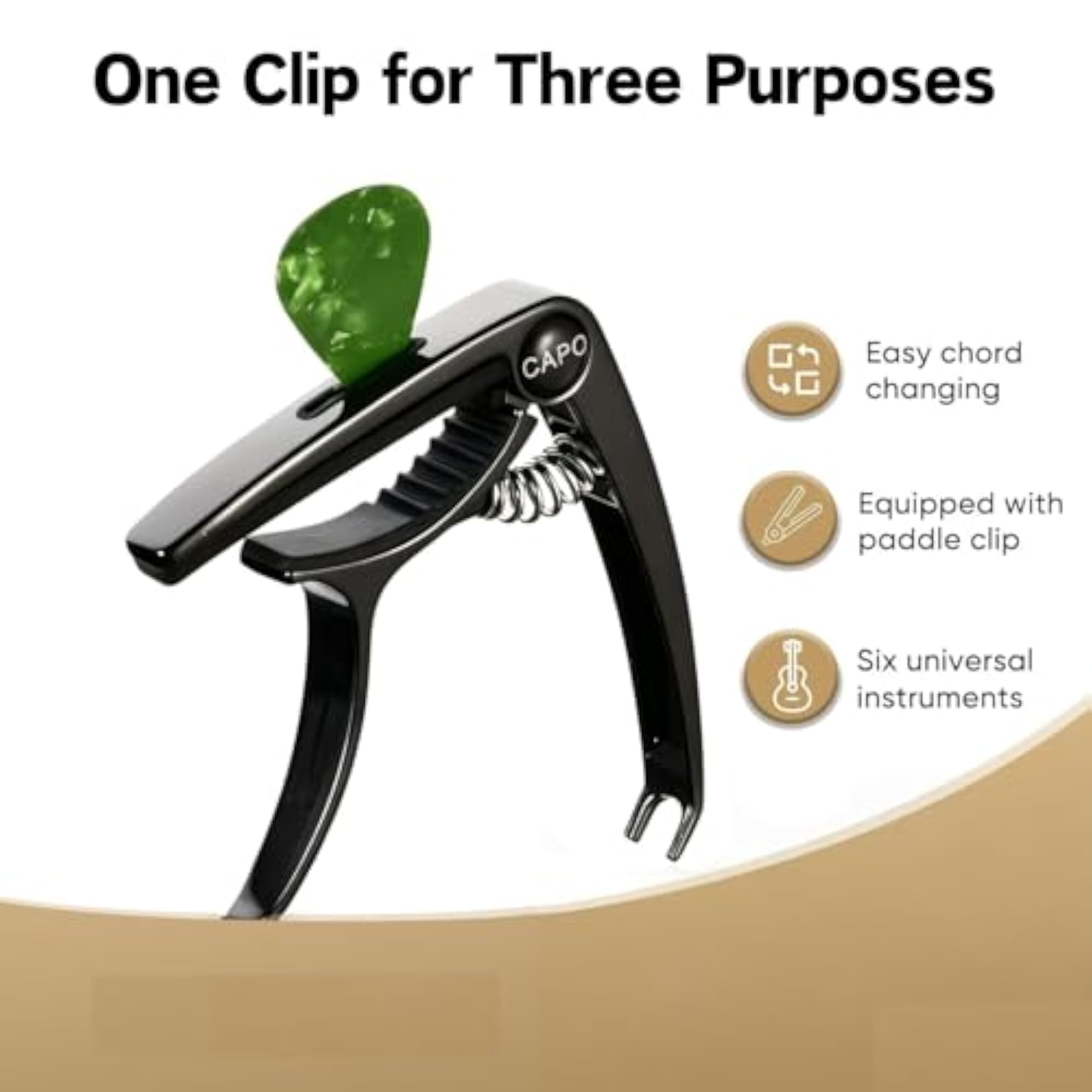 Guitar Capo for Acoustic & Electric Guitars