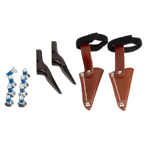Notch Climbers Replacement Long Gaffs w/Screws -Pair (99733) - Thumbnail 2