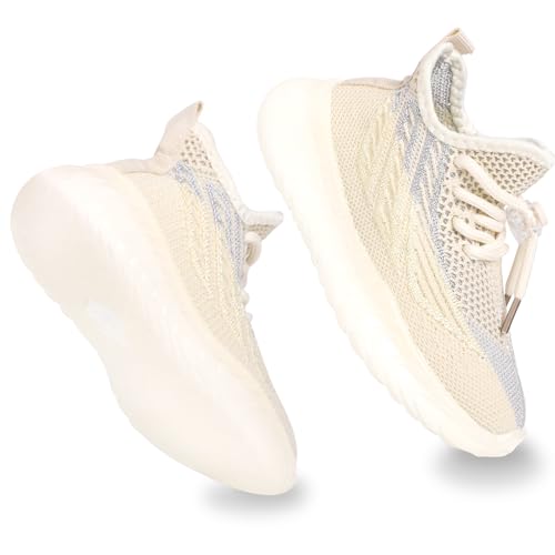 Boys Girls Sneakers Kids Lightweight Slip On Athletic Running Walking Sports Shoes Lace-up Breathable Tennis Shoes for Toddler/Little Kid/Big Kid3