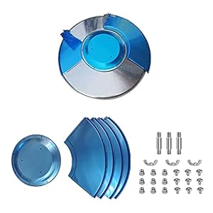 Delisouls Outdoor Patio Verwarmer Cover, Waterdichte Warmte Focusing Reflector, Ronde Patio Kachels voor Tuin…