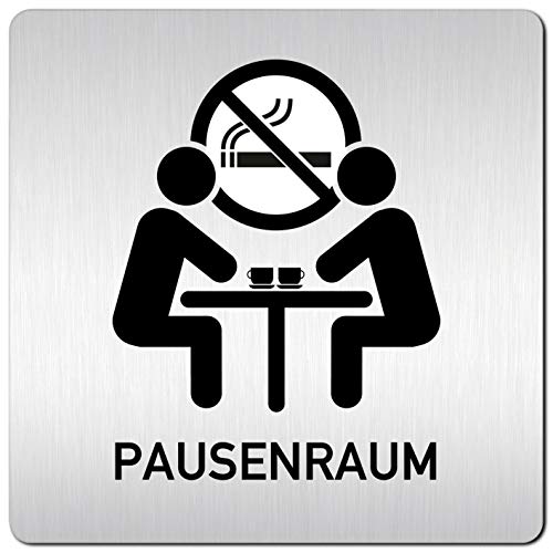 Nichtraucher Schild Aufkleber PS6 - Aus Plastik Für Alle Materialien, UK Hergestellt