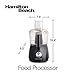 Hamilton Beach ChefPrep 10-Cup Food Processor & Vegetable Chopper with 6 Functions to Chop, Puree, Shred, Slice and Crinkle Cut, Black (70670)