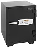 Honeywell Safes & Door Locks - 2116 Steel 2 Hour Fireproof and Water Resistant Security Safe with Dual Digital Lock and Key Protection, 2.35-Cubic Feet, Black