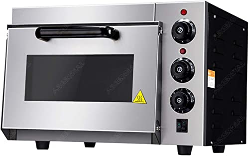 RKYRRKI Horno eléctrico Integrado de un Solo Horno - Horno halógeno de convección Premium de Acero Inoxidable Ideal para Asar, Hornear útil