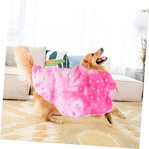 Capa navideña para perro Garneck talla S rosa miniatura 2