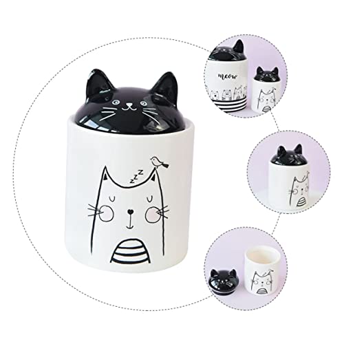 Pote Hermético De Cerâmica Recipiente Para Doces Recipientes Para Biscoitos Recipientes De Cerâmica