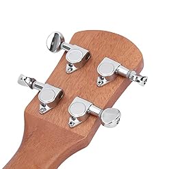 Ukulélé Sapele 21 pouces, Ukulélé Sapele 21 pouces 4 cordes Instrument de musique guitare hawaïenne(panel with flower… - Les Beatles, Paul McCartney, John Lennon, RIngo Starr, George Harrison Ukulélé Sapele 21 pouces, Ukulélé Sapele 21 pouces 4 cordes Instrument de musique guitare hawaïenne(panel with flower… – Image 3