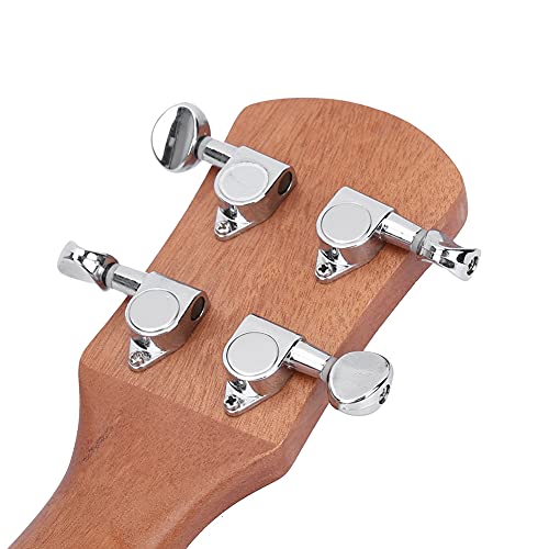 Ukulélé Sapele 21 pouces, Ukulélé Sapele 21 pouces 4 cordes Instrument de musique guitare hawaïenne(panel with flower… - Les Beatles, Paul McCartney, John Lennon, RIngo Starr, George Harrison Ukulélé Sapele 21 pouces, Ukulélé Sapele 21 pouces 4 cordes Instrument de musique guitare hawaïenne(panel with flower… – Image 4