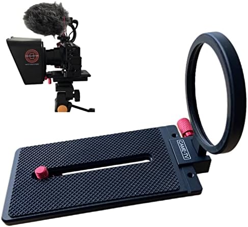 CAME-TV Adapter with 52mm Ring Thread for Filters and Lens for Sony ZV-1 ZV-1F RX100M7 or Canon G7X Mark III Series for Padcaster Parrot Teleprompter Desview T3 T2