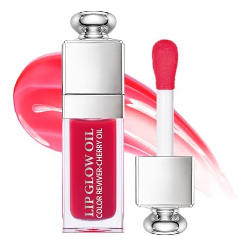 Unyoke Hydrating Moisturizing Lip Glow Oil, Nourishing Glossy Transparent Plumping