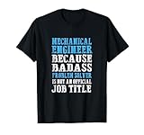 R-T-M T-Shirts Mechanical Engineer Unisex-Adults Black Small Classic Fit Short Sleeve T-Shirt Engineering