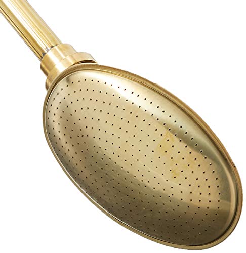 Bosmere Haws All Brass 24" Watering Lance With Ball Valve For Adjustable Flow And Fine Oval Rose #TOP2