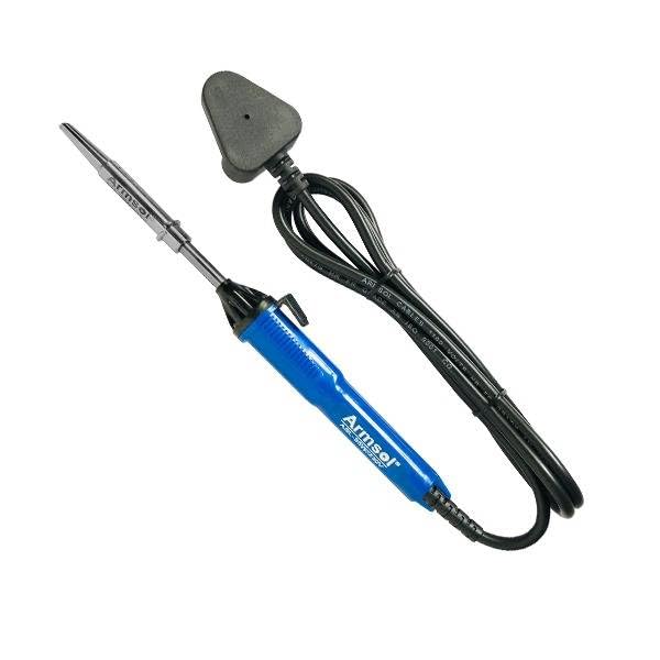 ARMSOL ASL-35WT Electric Soldering Iron, 35-Watt, Blue and Black, Heavy-Duty Construction, Ergonomic Design for Electronics and Electrical Assembly By NAAFIE-picture-13