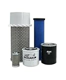 HERO Maintenance Filter Kit For Kubota KX91-2S Excavator Filters Compatible With OEM 7000011081
