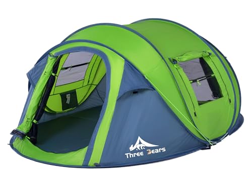 ThreeBears Instant Pop-Up Tent–2 Person Tent with Easy...