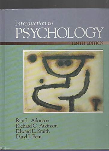 Introduction to Psychology 0155436880 Book Cover