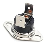 Anvpkun KSD201 70 Degree Normally Closed Thermal Fuse, Thermostat Fuse, Thermostat, Limiter Temperature Switch Suitable for GE Microwave Ovens Replacement Parts