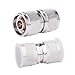 MOOKEERF N Connector N Adapter 2 Pack N Male to N Male Connector 50 ohm N Plug Adapter for RF Coax Cable