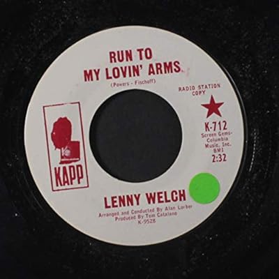 run to my lovin' arms / coronet blue 45 rpm single