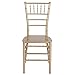 Flash Furniture 2 Pack HERCULES Series Gold Resin Stacking Chiavari Chair