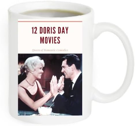 Generic 12 Doris Day Movies Movie Poster Coffee Mug - The photo is printed on both side #DD18, 11fl oz, White image 2