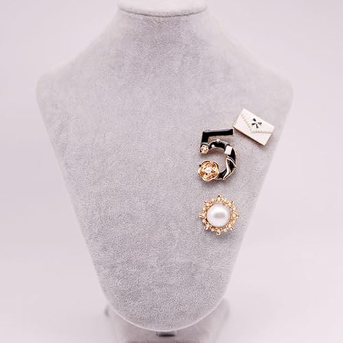 Celebrity Designer Inspired Gift Set Wedding Party Jewelry Flower Brooch Pin4