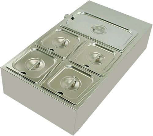 TXGJWRA Electric Chocolate Tempering Machine with Automatic Temperature Control for Restaurants and Cake Shops,5 Grid - 1