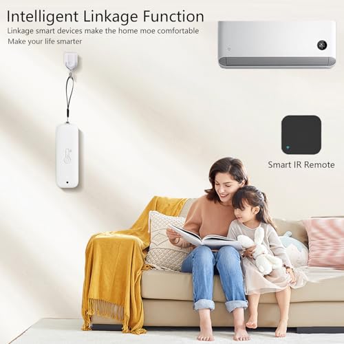 WiFi Hygrometer Thermometer Sensor: Wireless Smart Temperature Humidity Monitor with App Notification Alert - Image 4